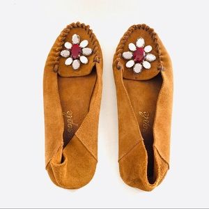 Free People | Embellished Loafer Moccasin